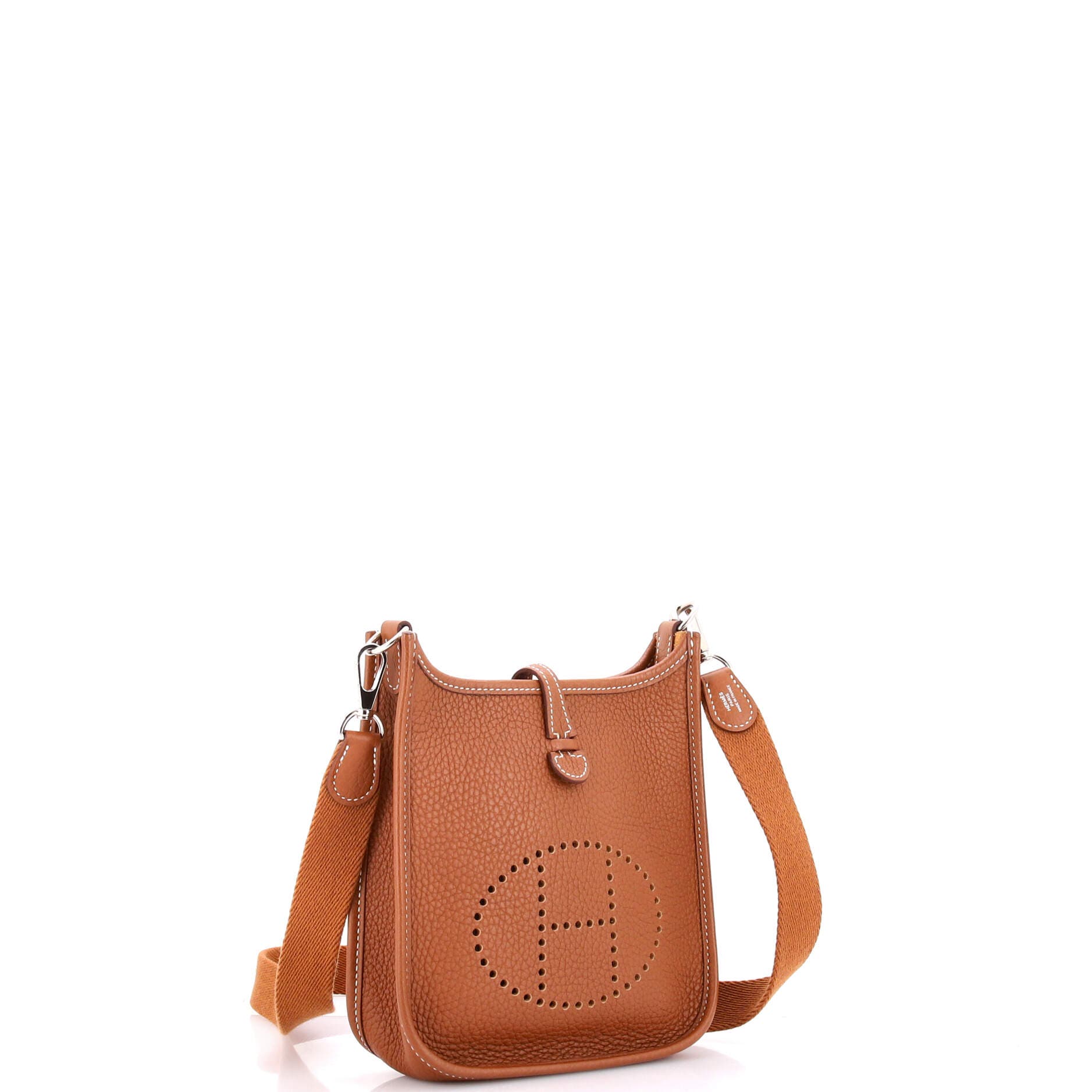 Pre-Owned Hermes Evelyne Bag Gen III Clemence TPM, Alternate, color, Gold