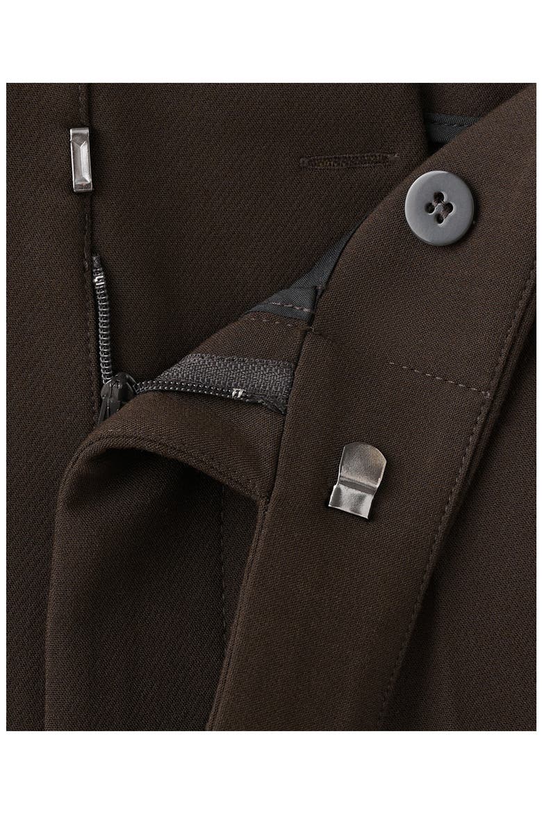 Mid Rise Flare Pants, Alternate, color, CHOCOLATE