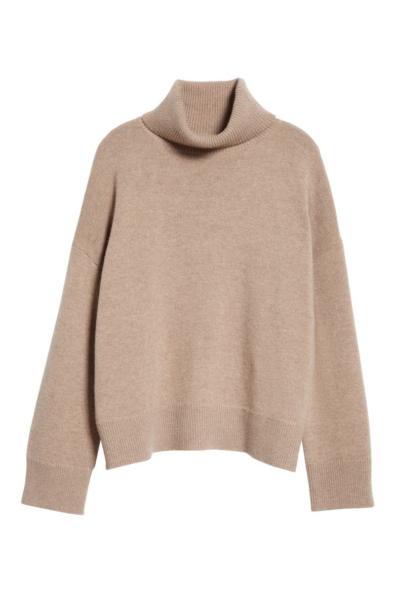 Bell Sleeve Wool & Cashmere Sweater, Alternate, color, TAUPE