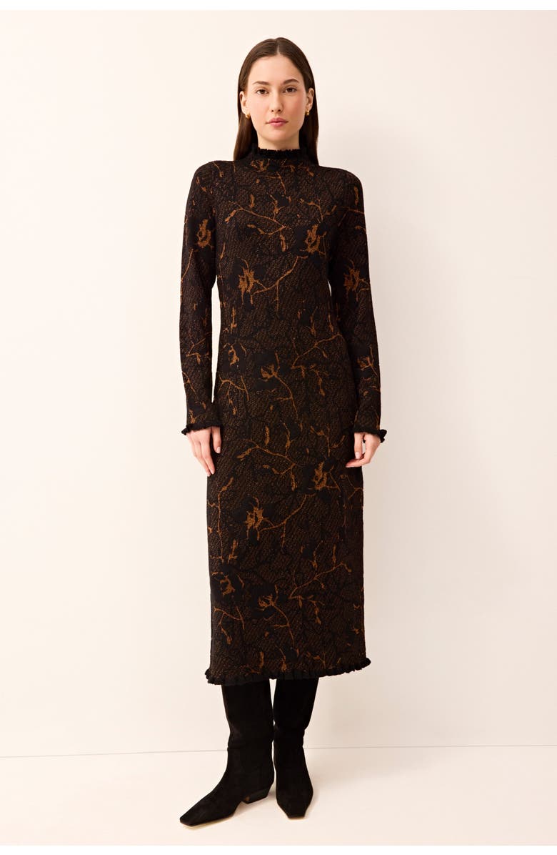 Marie Oliver Calloway Dress, Main, color, Nightgold