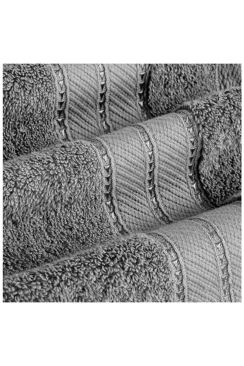 SpunLoft 6-Piece Towel Set, Alternate, color, CHARCOAL