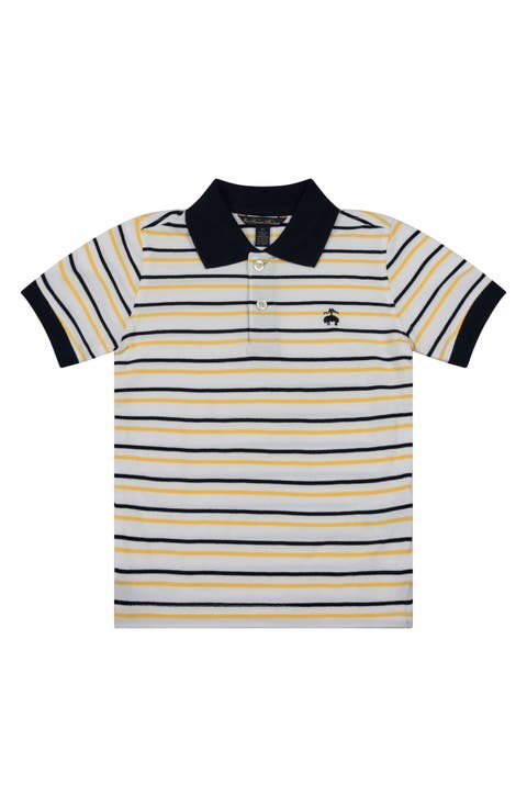 Kids' Stripe Piqué Polo (Little Kid & Big Kid)