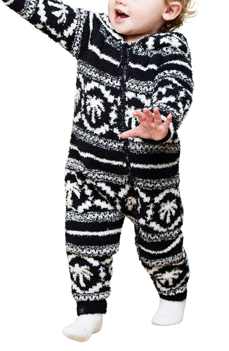 Barefoot Dreams<sup>®</sup> CozyChic<sup>®</sup> Hooded Romper, Alternate, color, 