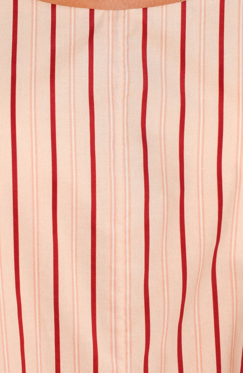 Petal & Pup Scobbie Stripe Romper, Alternate, color, Pink Stripe