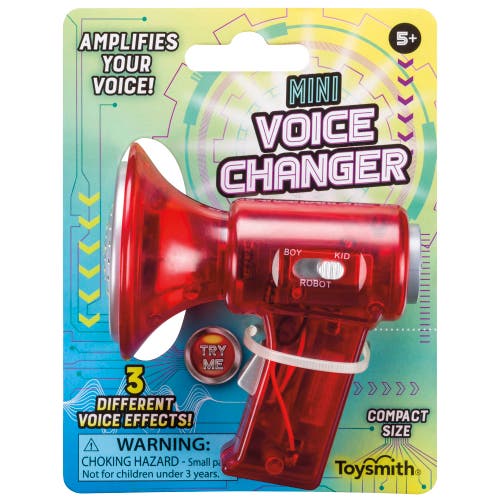 Toysmith Tech Gear Mini Multi Voice Changer in Multicolored  product