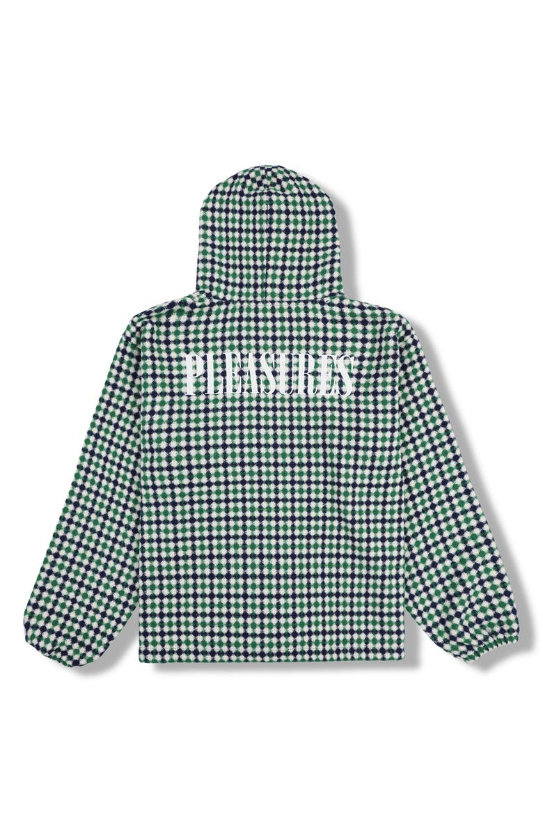 PLEASURES Misquote Oversize Hoodie, Alternate, color, Navy