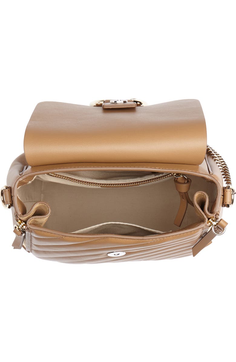 Chloé Small Faye Quilted Leather Backpack, Alternate, color,