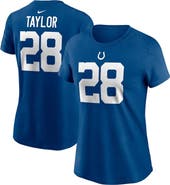 Nike Women's Nike Jonathan Taylor Royal Indianapolis Colts Player Name & Number T-Shirt
