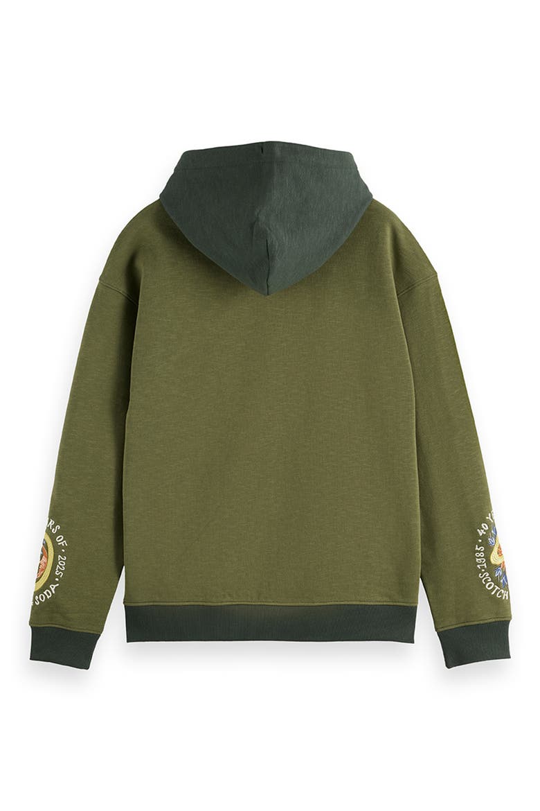 The 40th Anniversary Hoodie, Alternate, color, OLIVINE