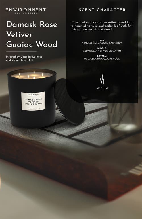 Environment Inspired By 5-star Luxury Hotel Candle In Black