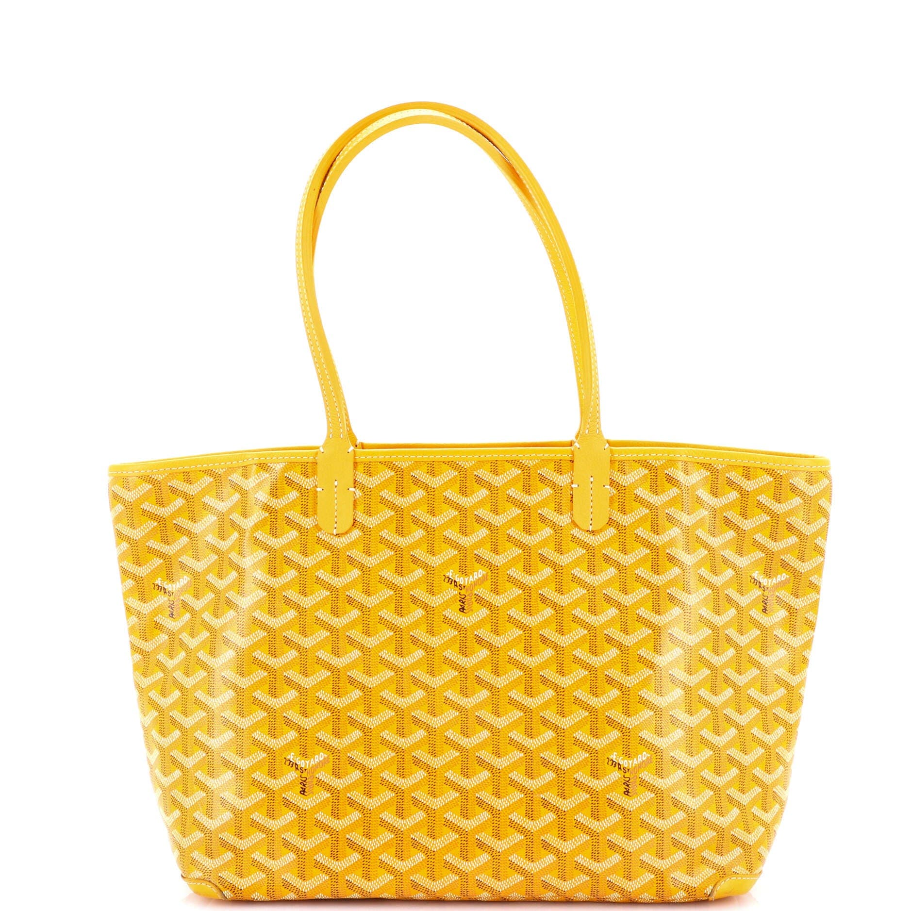 Pre-Owned Goyard Artois Tote Coated Canvas PM, Alternate, color, Orange