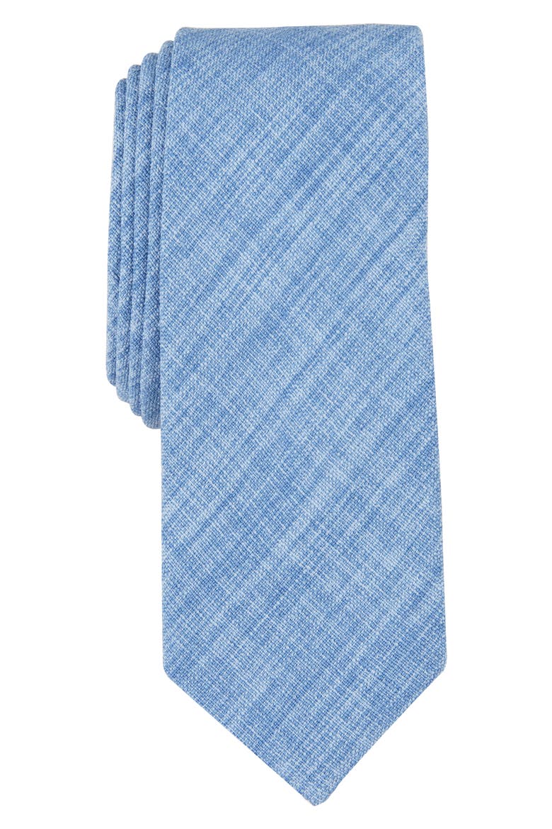 Nocera Solid Tie, Main, color, BLUE