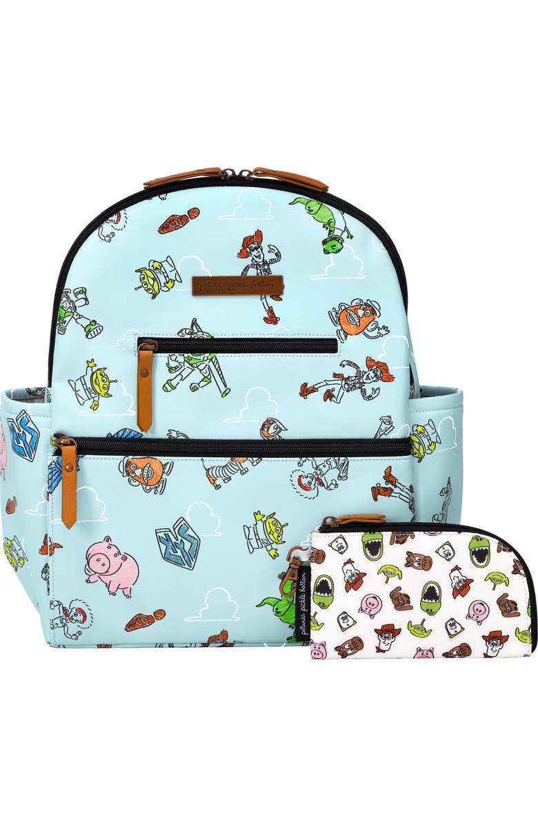 Petunia Pickle Bottom x Disney Little Mermaid Ace Diaper Bag Backpack, Main, color,