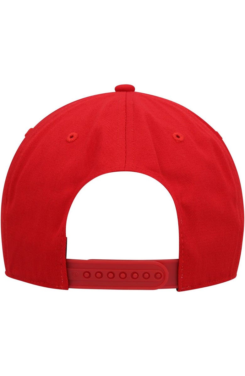 '47 Men's '47 Red Houston Rockets Hitch Snapback Hat, Alternate, color, Red