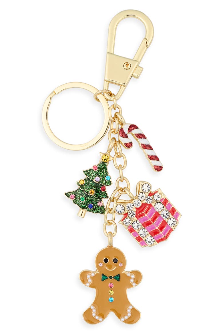 Holidays Greatest Hits Bag Charm, Main, color, MULTI