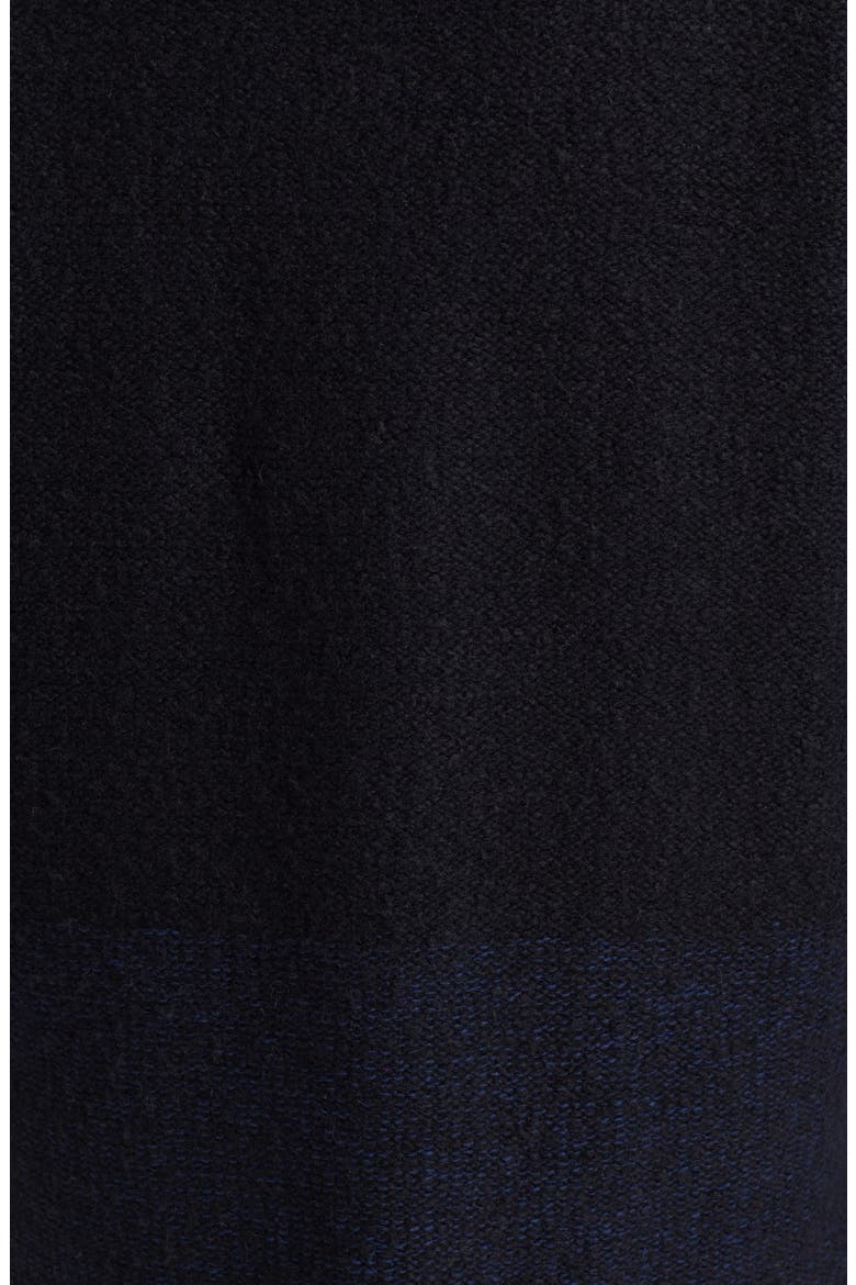 'Square' Boatneck Sweater, Alternate, color, NAVY/ BLACK