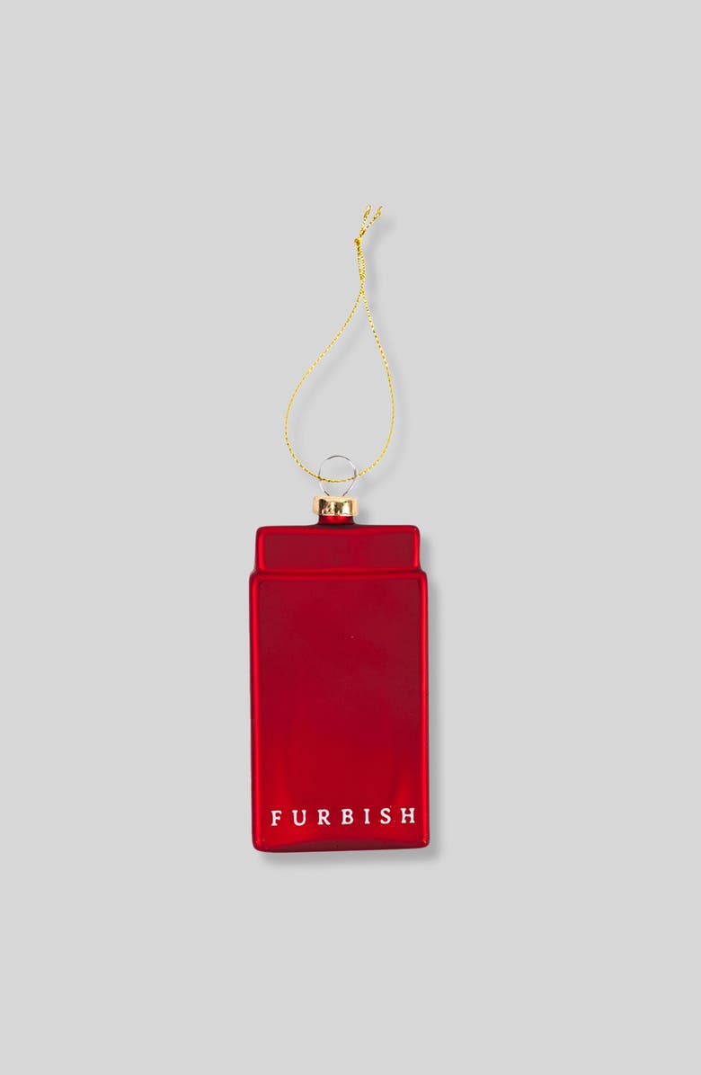 Furbish Matchbook Ornament - Telluride, Alternate, color, Red
