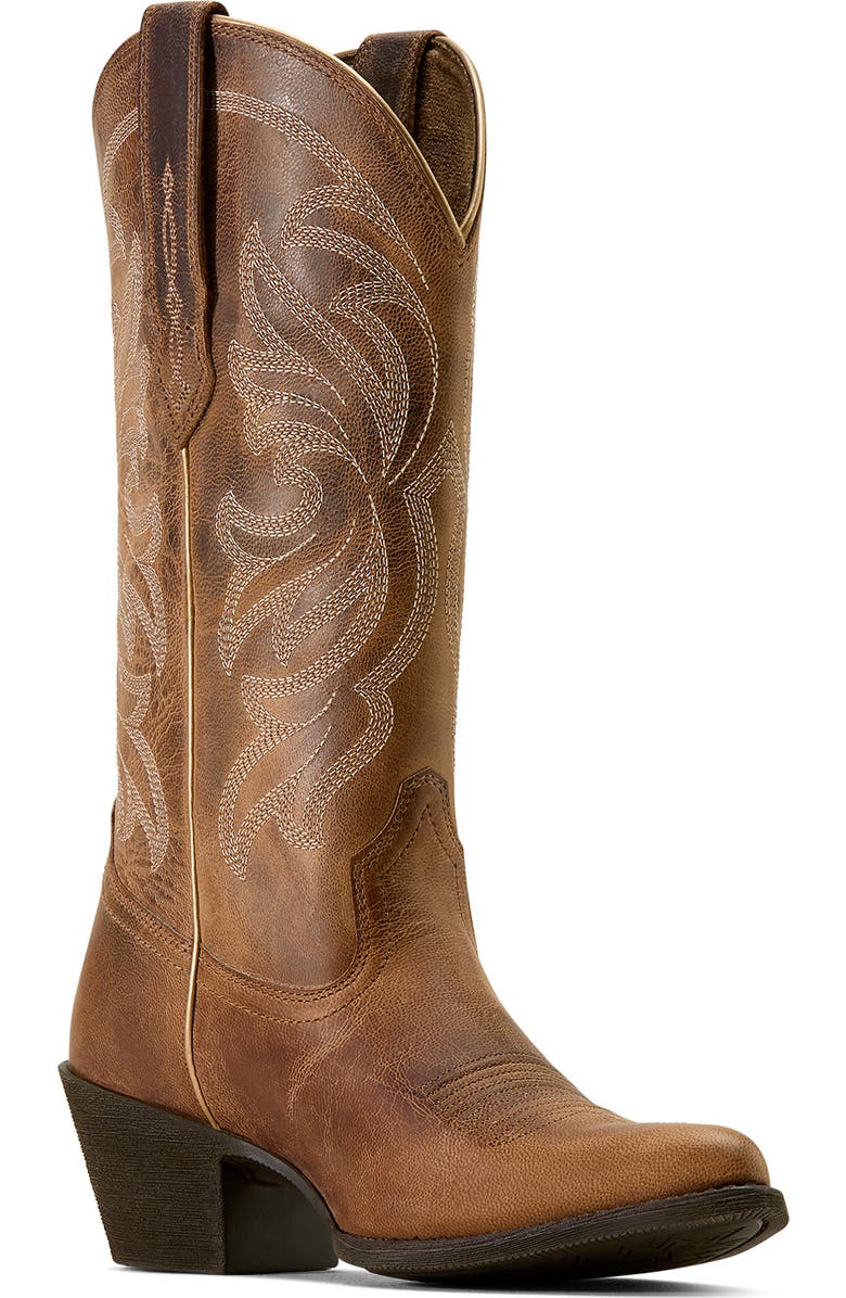 Ariat Heritage J Toe Western Boot, Main, color, Mesa Tan