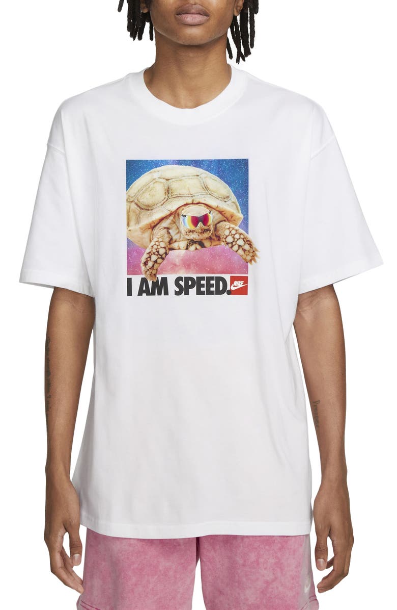 Nike Max90 I Am Speed Graphic T-Shirt, Main, color, White