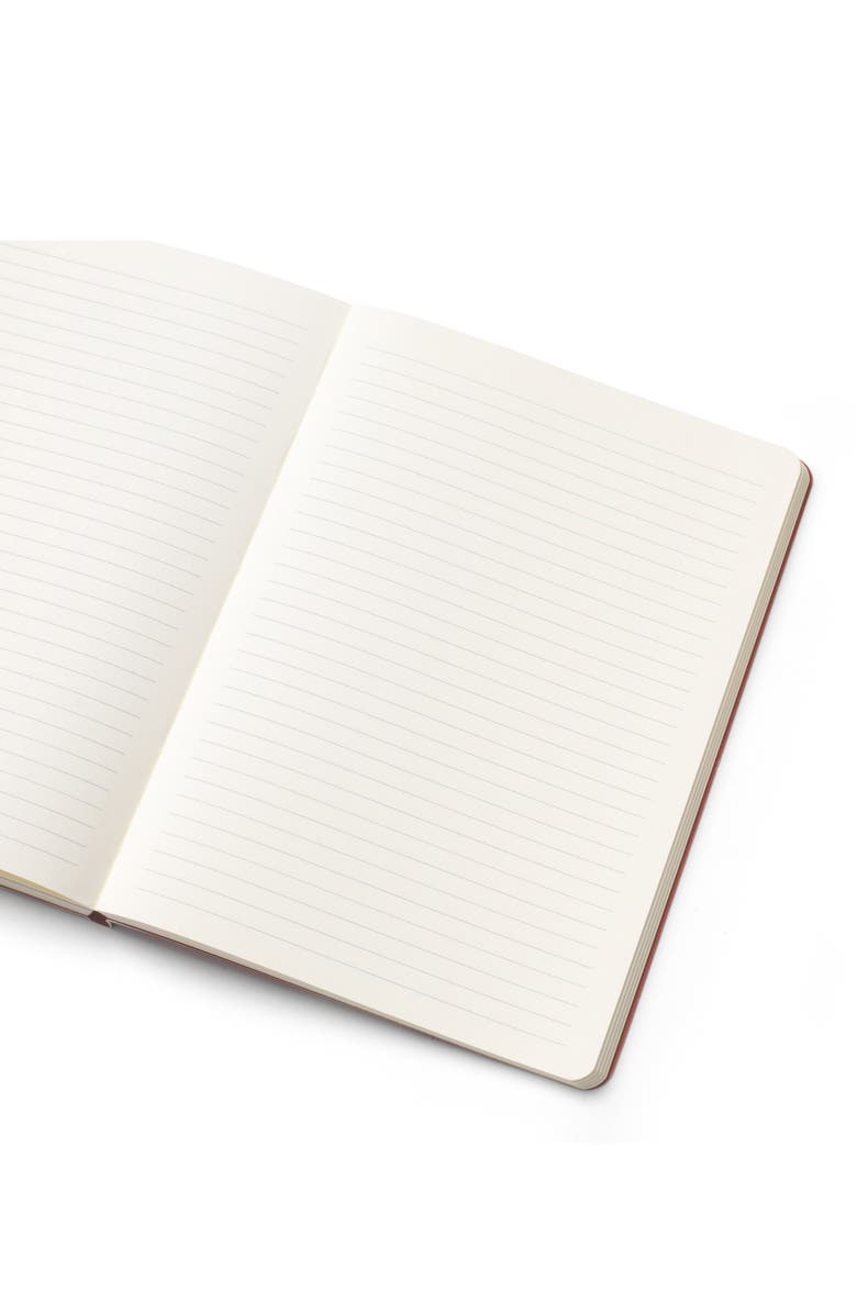 Papier Pink Waves Notebook, Alternate, color, Light/ Pastel Red