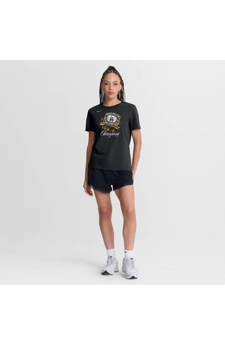 Nike Women's Nike  Black Los Angeles Dodgers 2026 Gold Collection Graphic T-Shirt, Alternate, color, Black