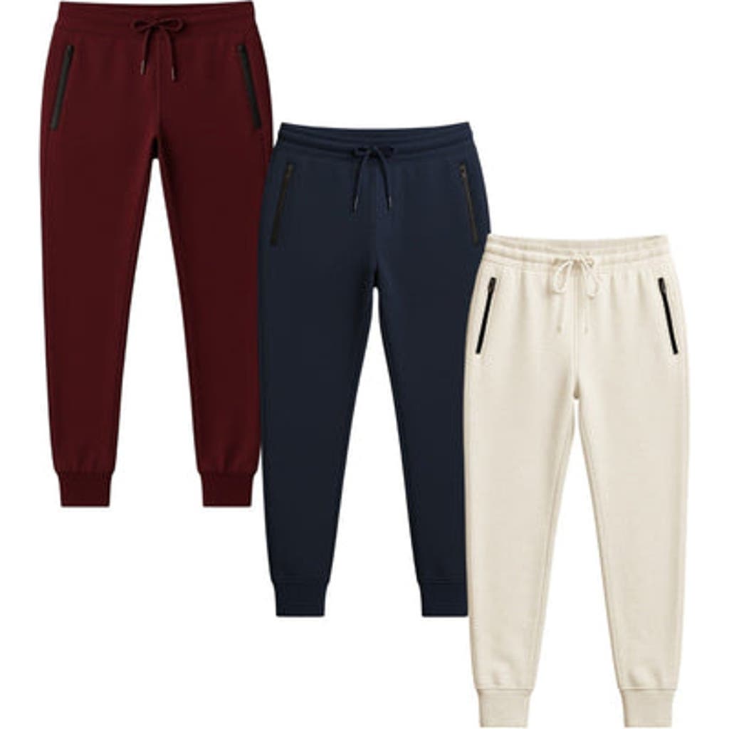 Benben Womens 3 Pack Ultra Soft Fleece Joggers