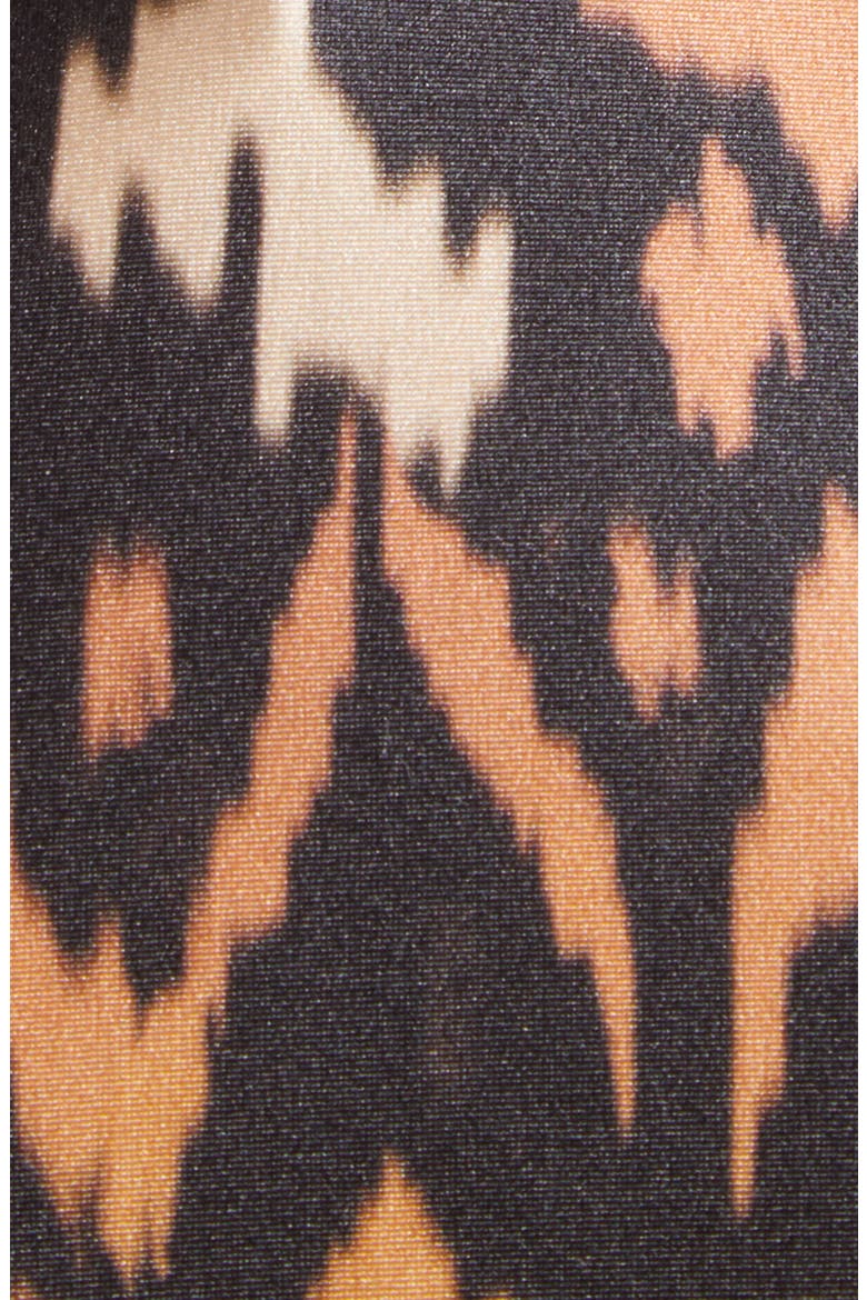 Aster Belted One-Piece Swimsuit, Alternate, color, CHARCOAL IKAT