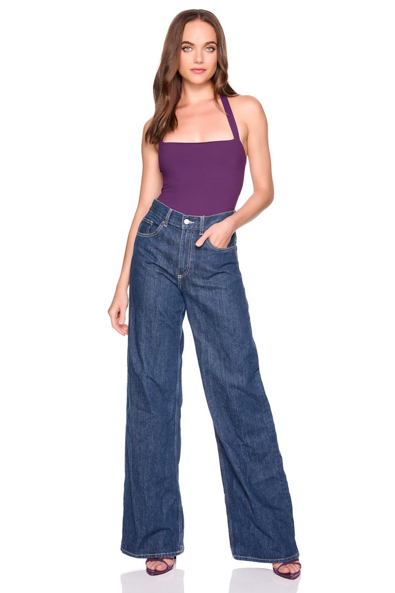 Square Halter Top, Alternate, color, GALAXY