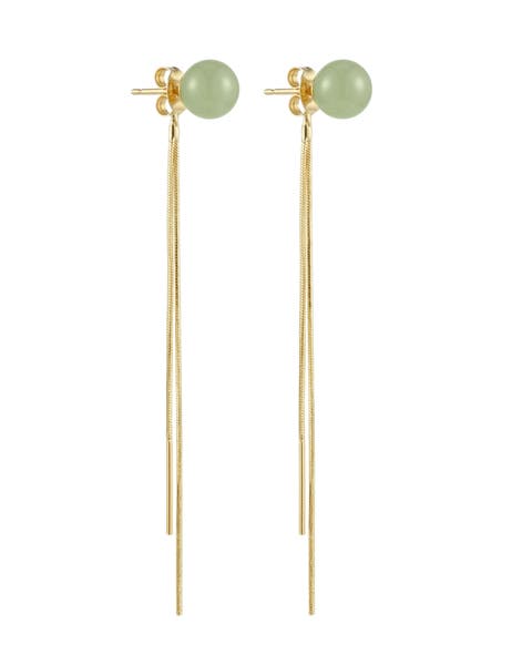 Sia Jade drop earrings