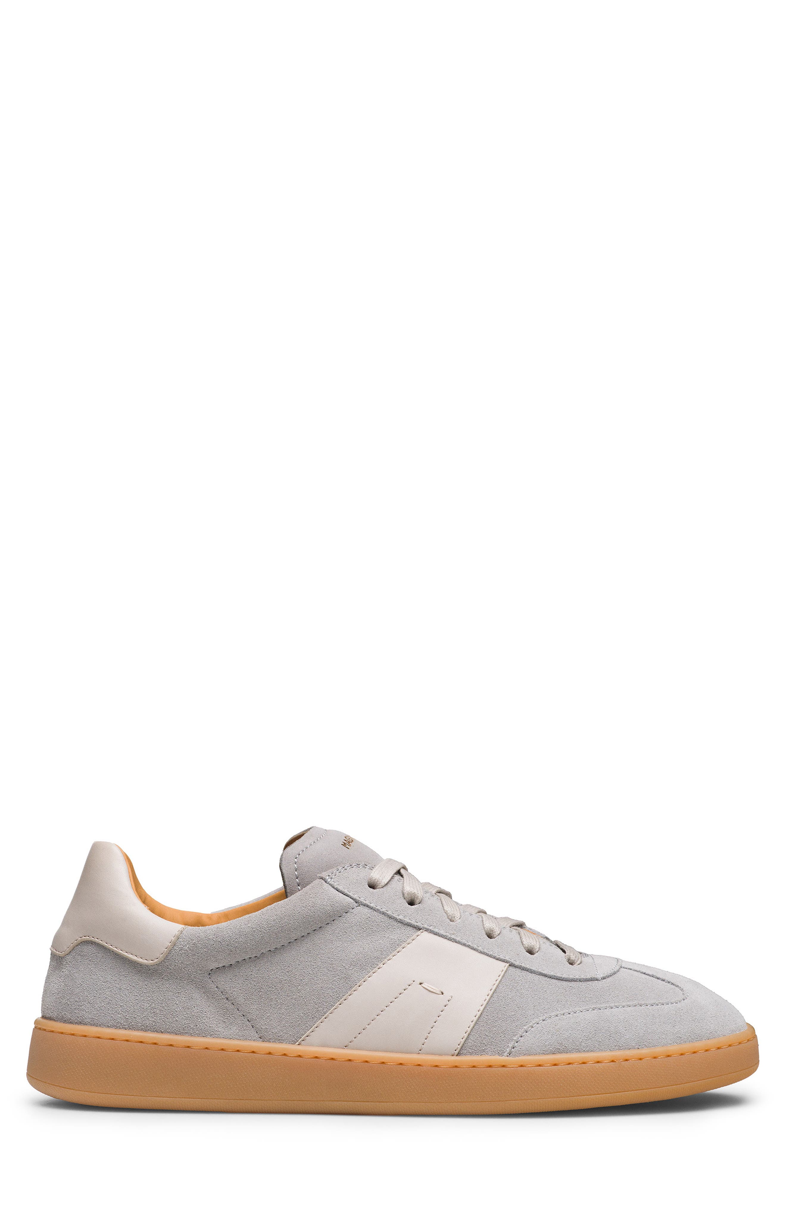 Magnanni Primera Sneaker, Alternate, color, Metal Suede