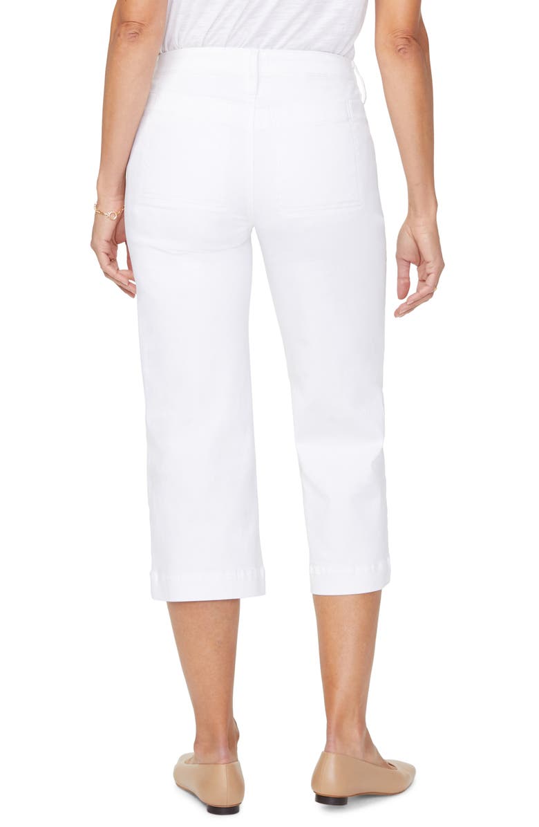 NYDJ Utility High Waist Wide Leg Capri Jeans, Alternate, color,