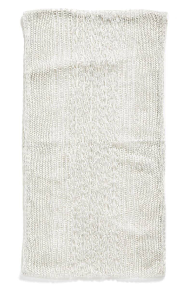 BP. Pointelle Infinity Scarf, Alternate, color,