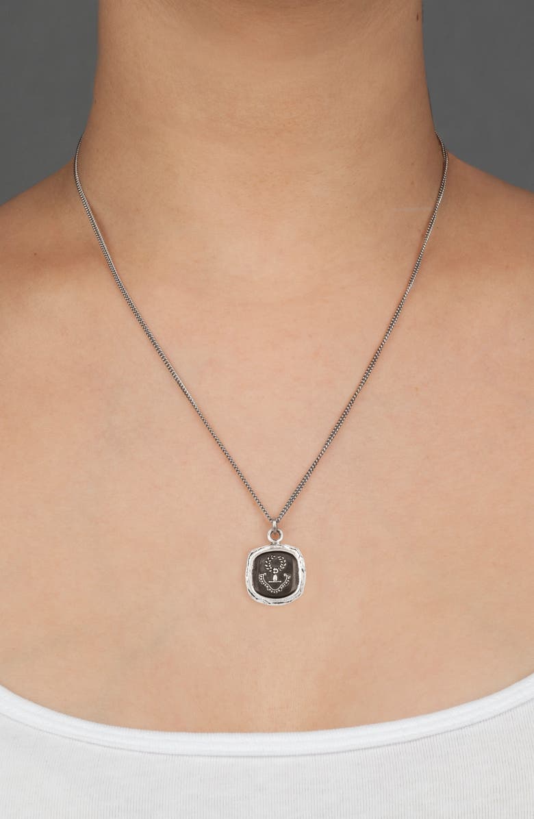Pyrrha Inner Strength Pendant Necklace, Alternate, color, 