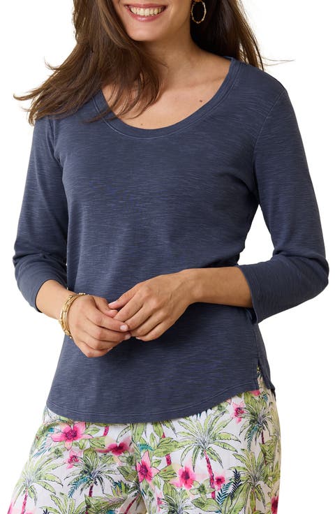 Ashby Isles Scoop Neck Cotton T-Shirt