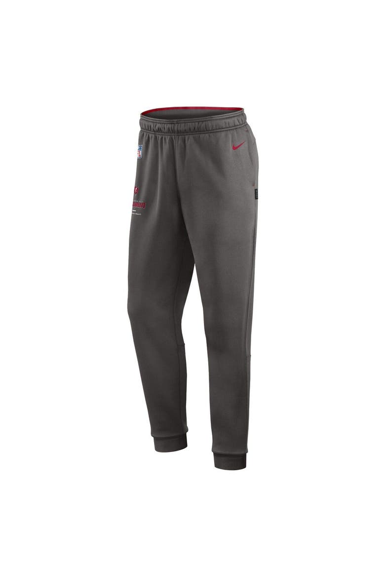 Men's Nike Pewter Tampa Bay Buccaneers Sideline Logo Performance Pants, Alternate, color, Pewter
