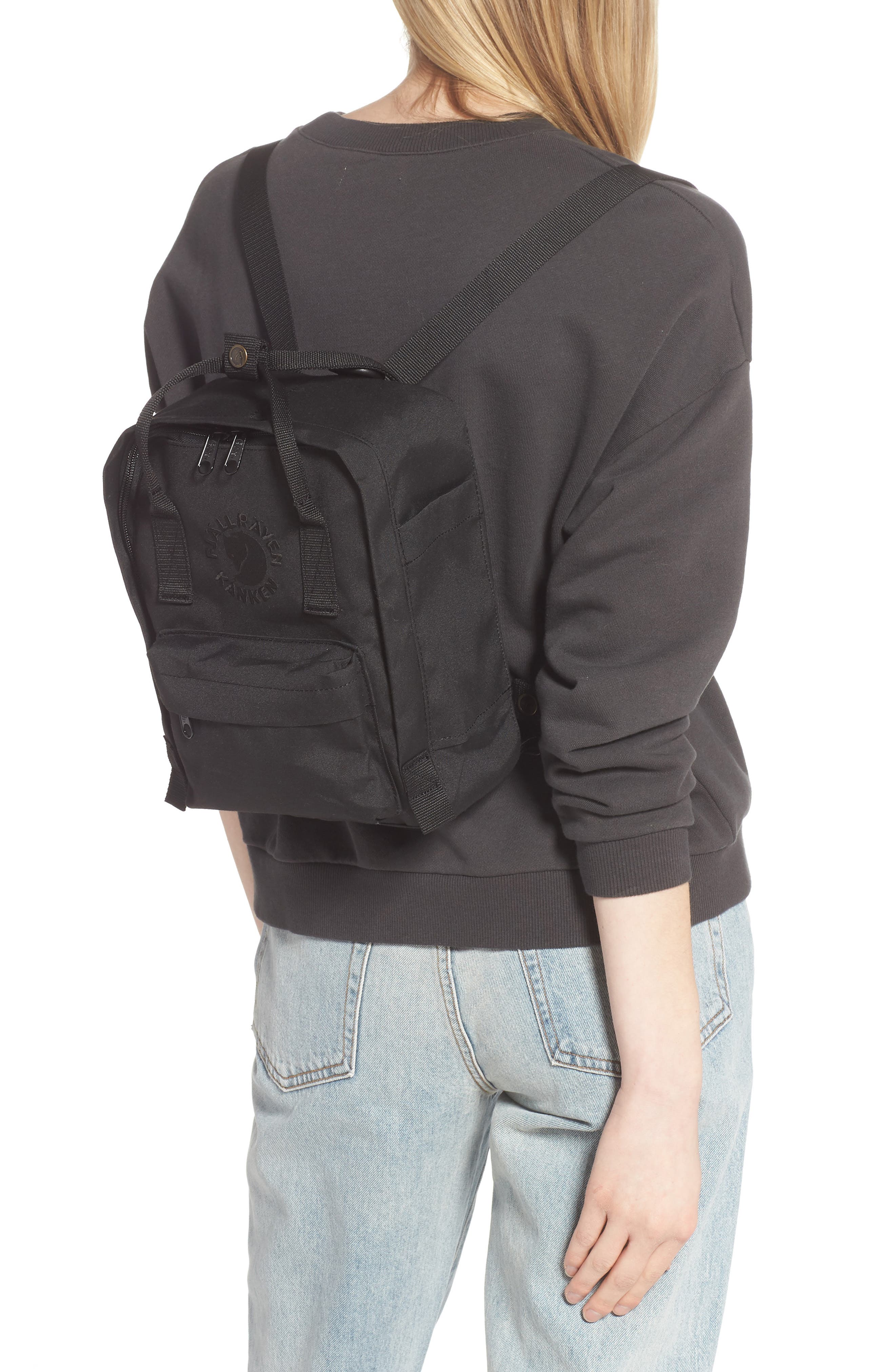 Fjällräven Mini Re-Kånken Water Resistant Backpack, Alternate, color, 