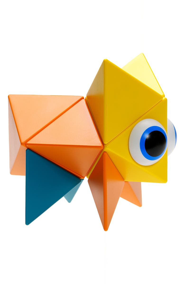 TRIDO Kids' Honey Small 12-Piece Magnetic Construction Kit, Alternate, color,