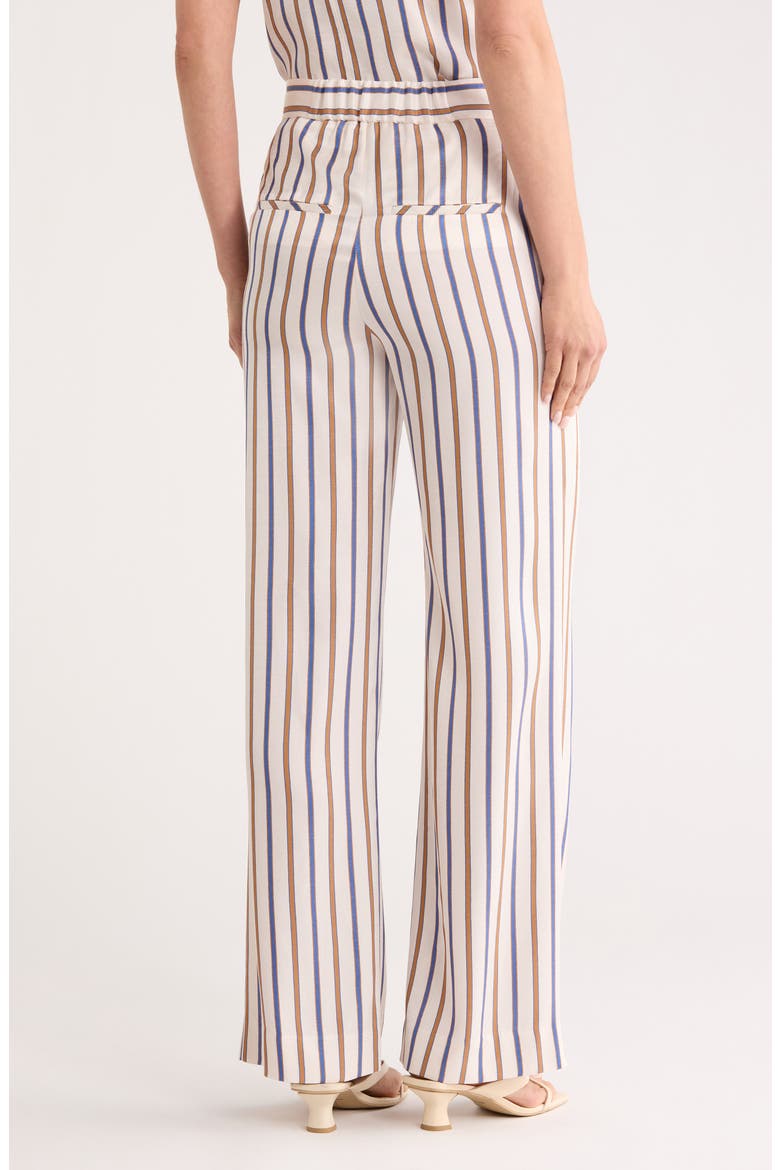 Girgore Stripe Wide Leg Pants, Alternate, color, SAND/SLATE BLUE