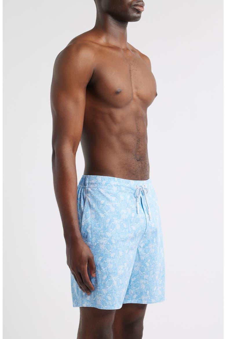 Swingin' Swim Trunks, Alternate, color, MALIBLU