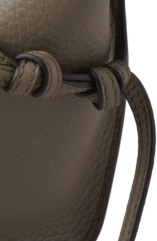 Mulberry Mini Soft Bayswater Grained Leather Satchel In Linen Green