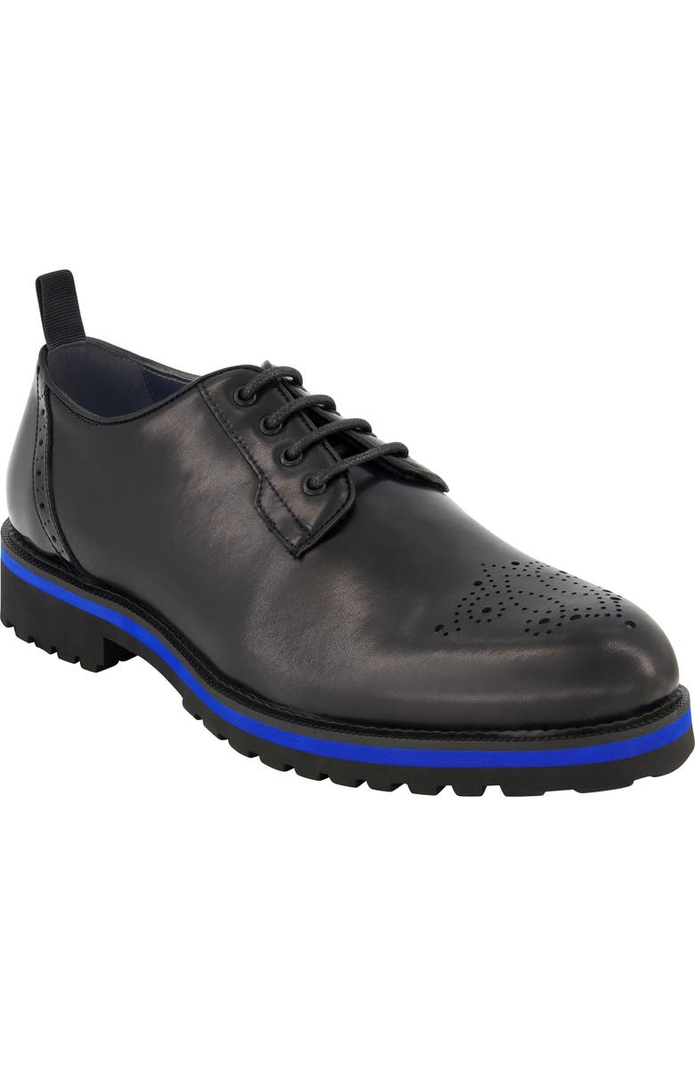 DKNY Brogue Medallion Toe Derby, Main, color,