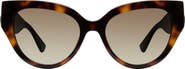 Kurt Geiger London 54mm Cat Eye Sunglasses