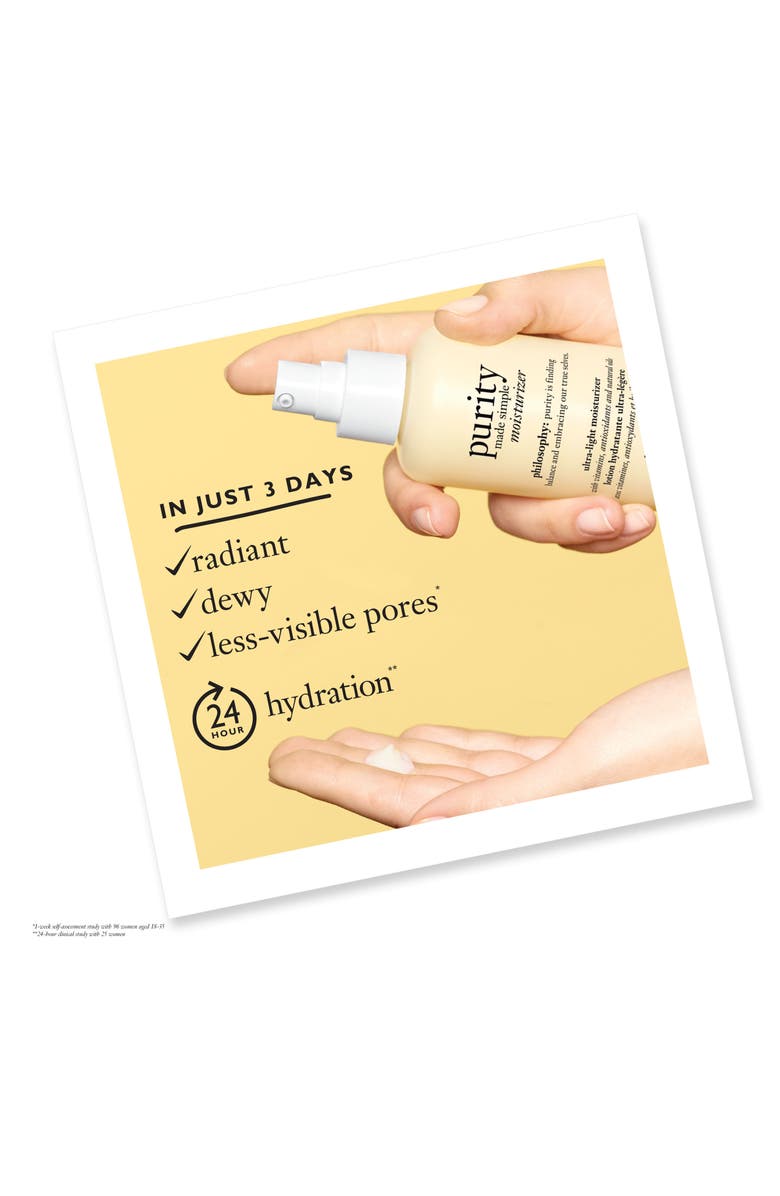 philosophy purity made simple ultra-light moisturizer, Alternate, color,