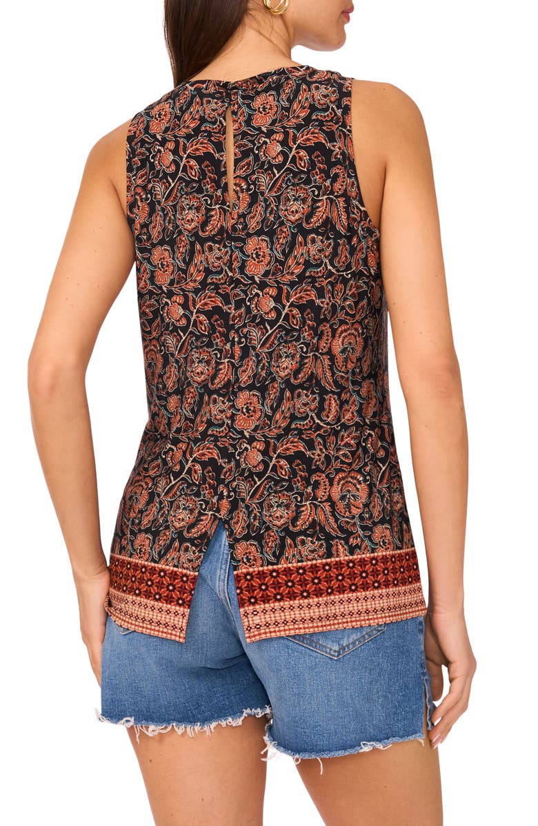 Vince Camuto Sleeveless Keyhole Tank, Alternate, color, 