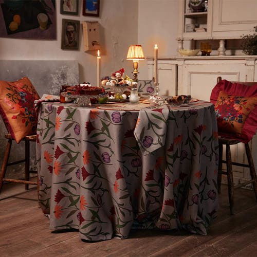 Sophie Williamson Design Tablecloth Picnic On The Meadow In Multi