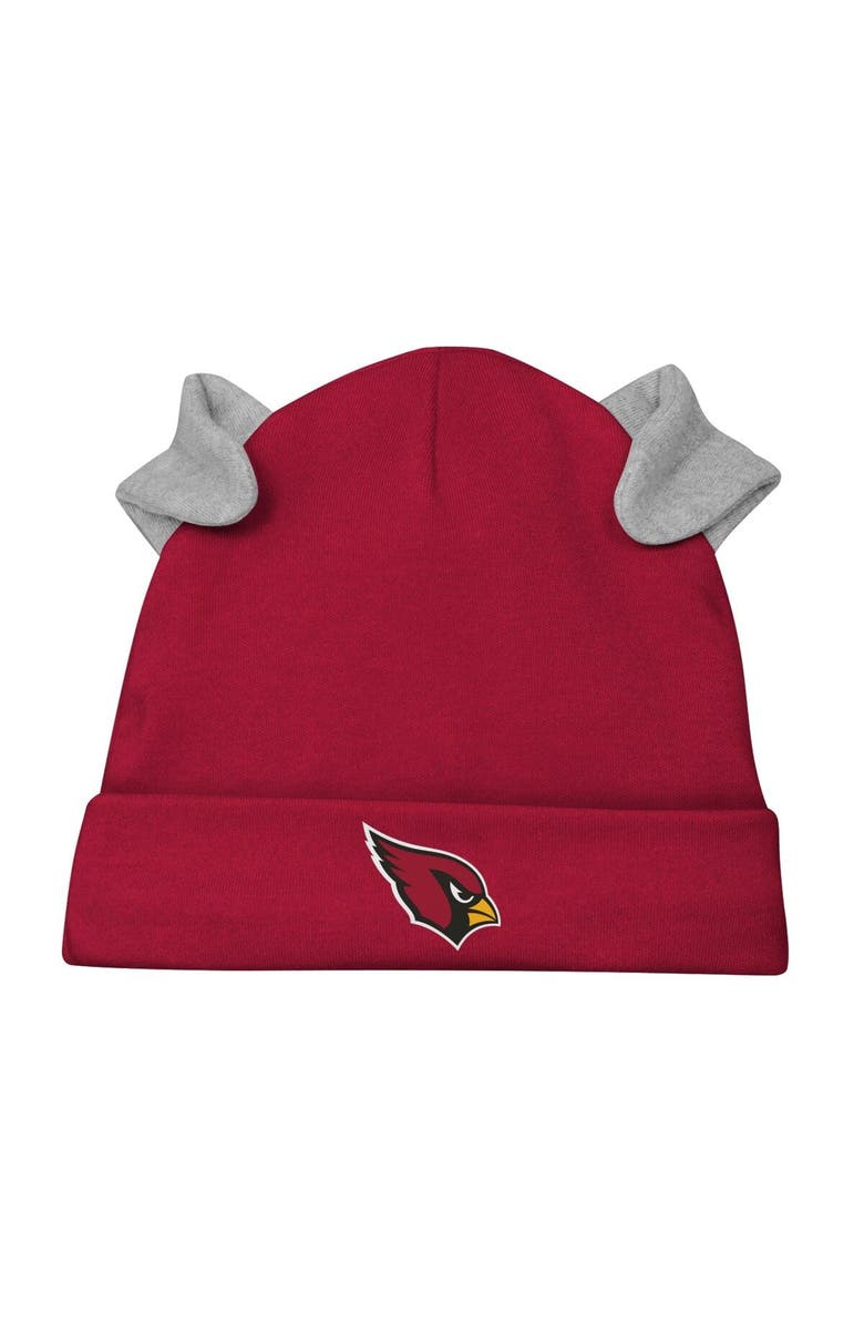 Outerstuff Newborn & Infant White/Cardinal Arizona Cardinals Dream Team Bodysuit Pants & Hat Set, Alternate, color, White