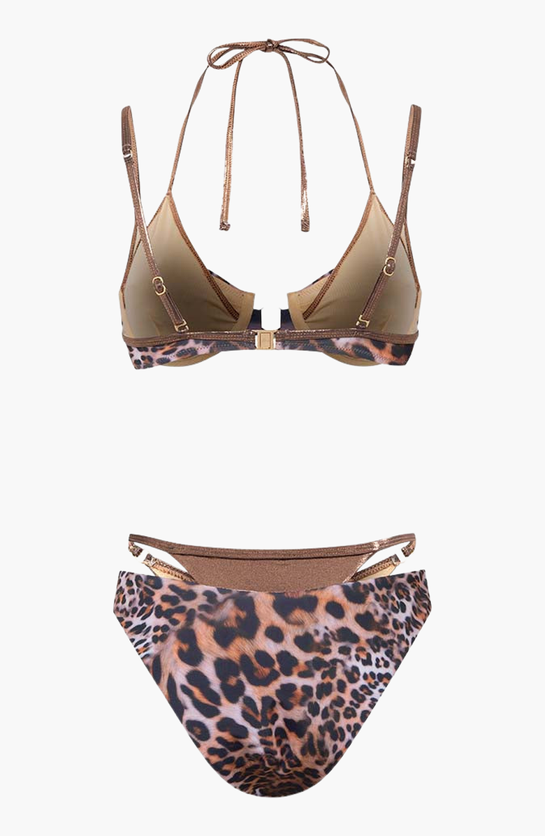 Luna B Kiara Bikini, Alternate, color, Printed Leopard