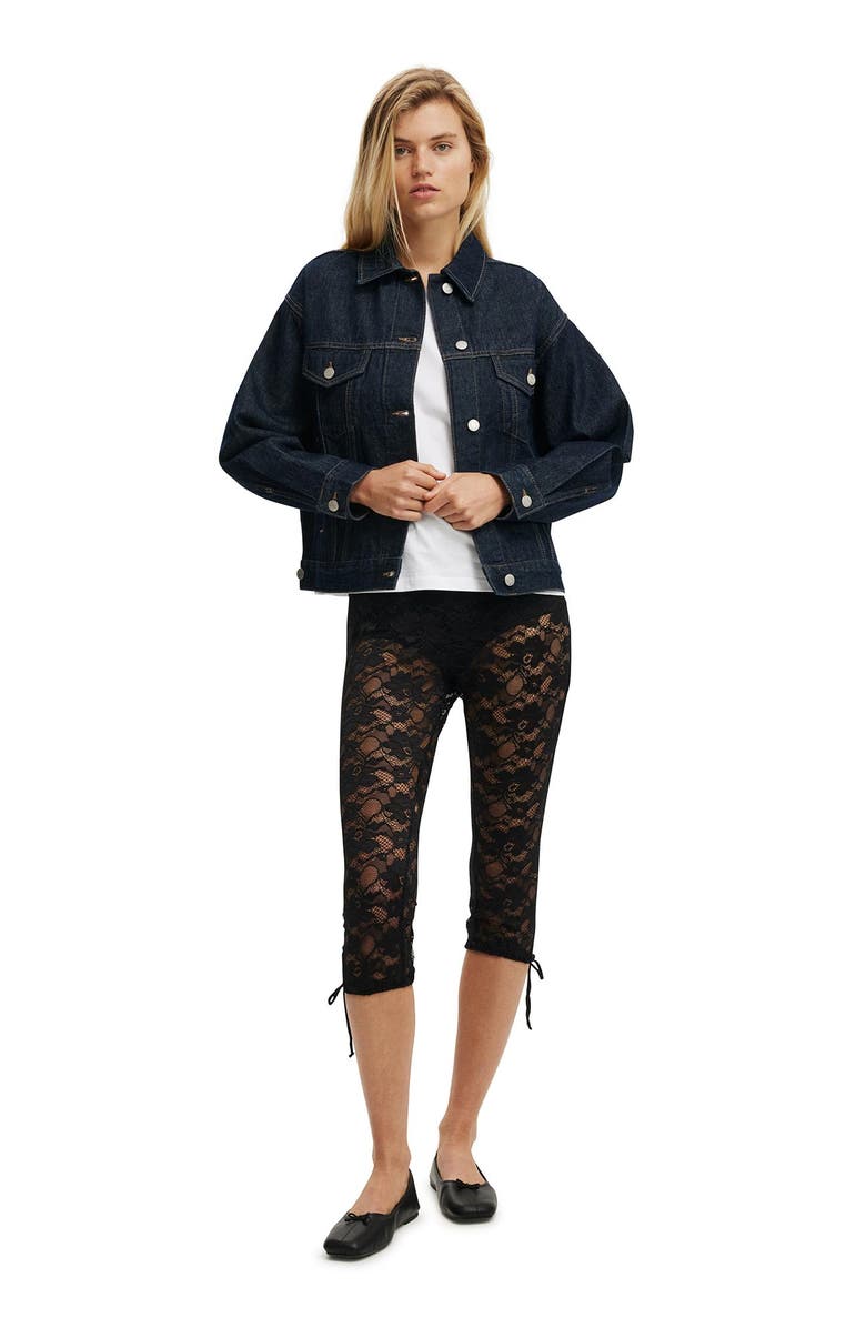 Cotton On Women's 91 Denim Jacket, Alternate, color, Shutter Blue