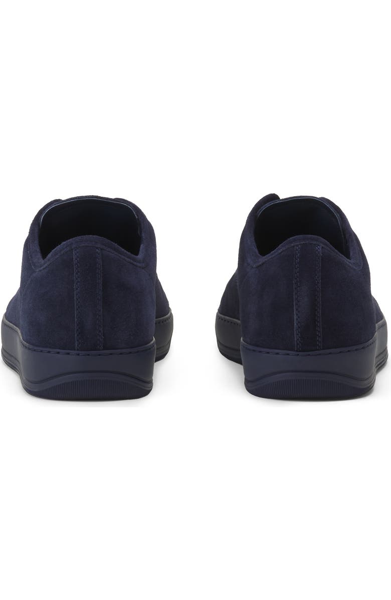 Lanvin Dbb1 Patent Leather And Suede Sneakers, Alternate, color, Navy Blue/Navy Blue