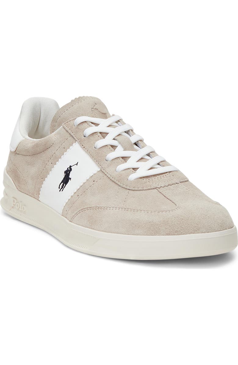 Ralph Lauren Heritage Aera Polo Classic Sneaker, Main, color, Milkshake